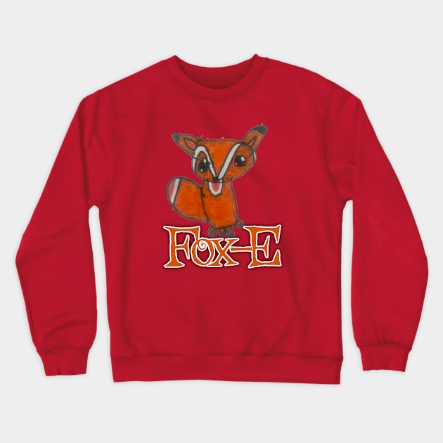 Fox-E Fox by Gemma Crewneck Sweatshirt by Elvira Khan